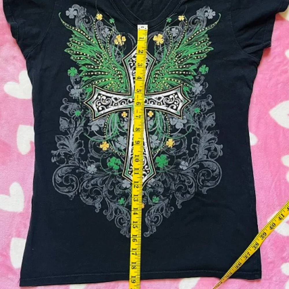 st patrick's cross shirt size L - Picture 5 of 5